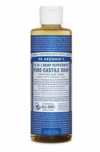 Dr. Bronner's Pure-Castile Liquid Soap Peppermint 237ml