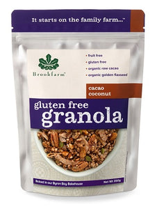 Brookfarm Granola Cacao Coconut Gluten Free 350gm