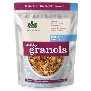 Brookfarm Granola Nutty Maple Vanilla 450gm