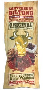 Canterbury Biltong Original w Coriander & Pepper 100gm