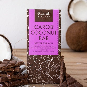 Carob Kitchen Coconut Bar 80gm