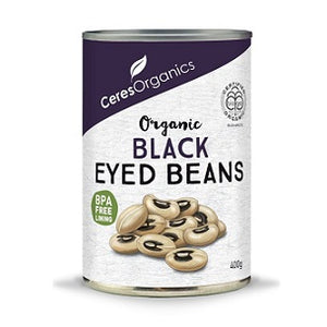 Ceres Organics Black Eyed Beans 400gm