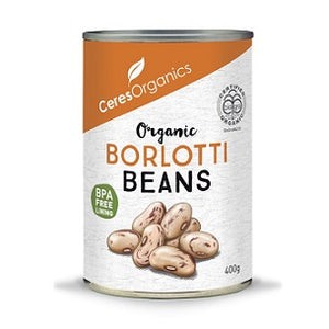 Ceres Organics Borlotti Beans 400gm