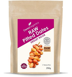 Ceres Organics RAW Deglet Noor Dates 250gm