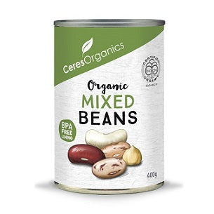 Ceres Organics Mixed Beans 400gm - Special 2 for $6.90