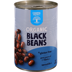 Chantal Black Beans 400g