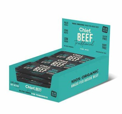 Chief Beef Traditional Beef Bars 40gm