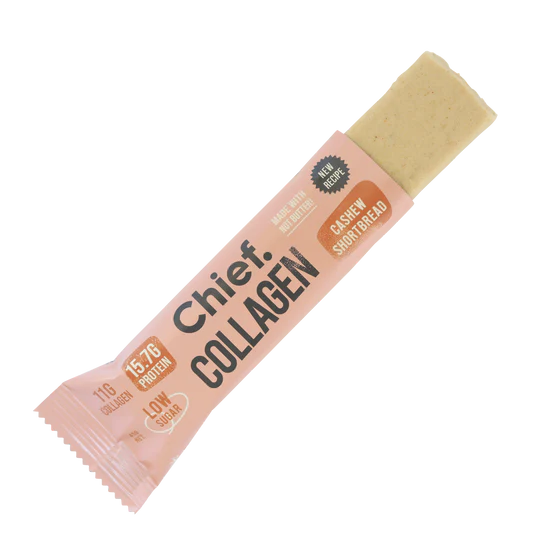 Chief Collagen Cashew Shortbread Bar