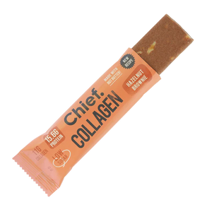 Chief Collagen Hazelnut Brownie Bar