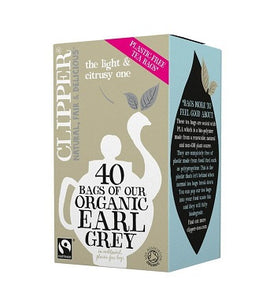 Clipper Fairtrade Organic Earl Grey Tea 40tbags