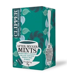 Clipper Organic Fairtrade After Dinner Mint Tea 20tbags