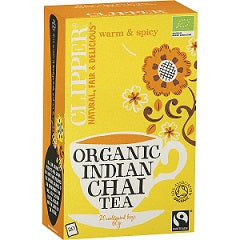 Clipper Fairtrade Organic Indian Chai Tea 20tbags