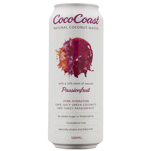 CocoCoast Passionfruit Coconut Water 500ml
