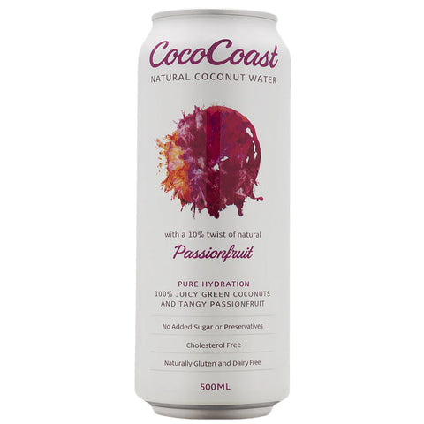 CocoCoast Passionfruit Coconut Water 500ml