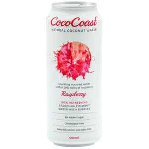 CocoCoast Raspberry Coconut Water 500ml