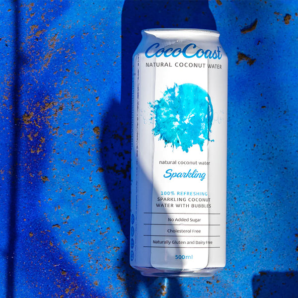 CocoCoast Sparkling Coconut Water 500ml