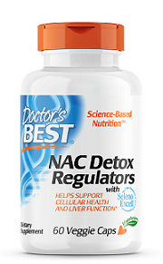 Doctor's Best NAC Detox Regulators, 60 Veggie Caps