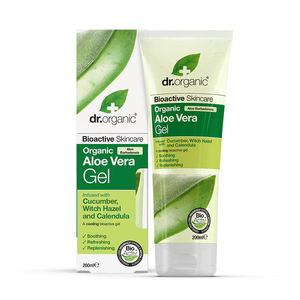 Dr. Organic Aloe Vera Gel with Cucumber 200ml