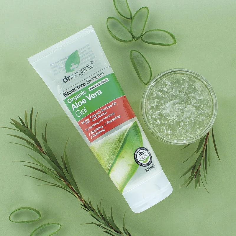 Dr. Organic Aloe Vera Gel with Tea Tree 200ml On-line