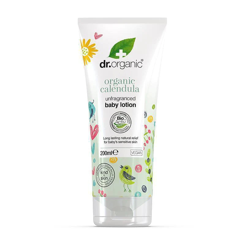 Dr. Organic Calendula Unfragranced Baby Lotion 200ml