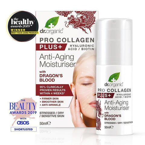 Dr. Organic Pro Collagen+ Anti-Aging Moisturiser with Dragon's Blood 50ml