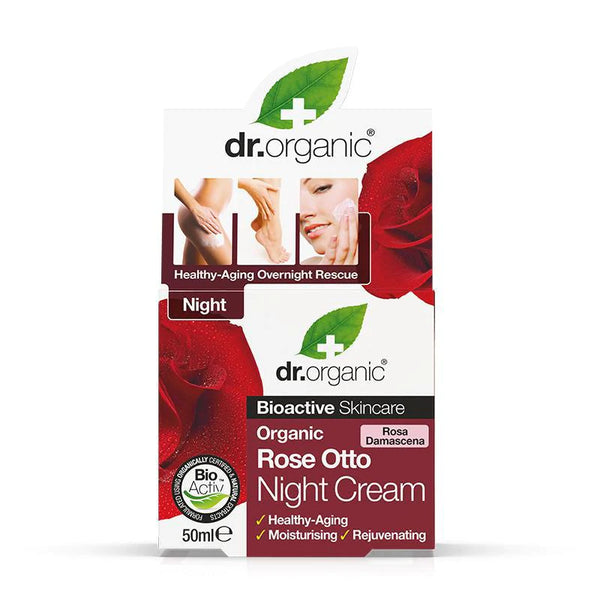 Dr. Organic Rose Otto Night Cream 50ml