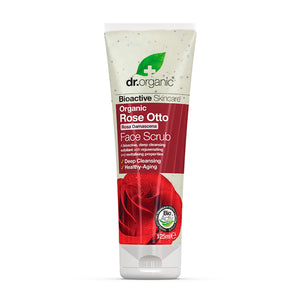 Dr. Organic Rose Otto Face Scrub 125ml