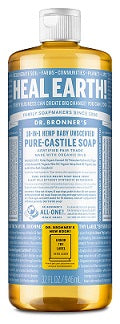 Dr. Bronner’s Baby Unscented Pure-Castile Liquid Soap 946ml - $7.00 off