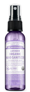 Dr. Bronner's Organic Hand Sanitizer Lavender