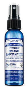 Dr. Bronner's Organic Hand Sanitizer Peppermint