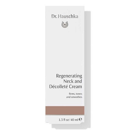 Dr. Hauschka Regenerating Neck and Décolleté Cream.