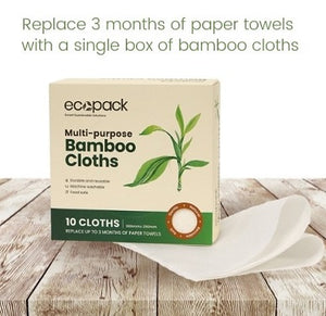 Ecopack Multi-Purpose Bamboo Cloths