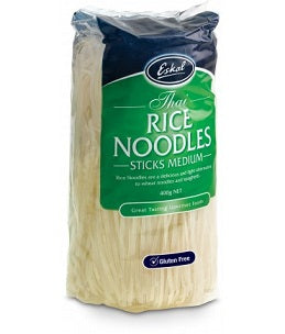 Eskal Thai Rice Stick Noodles - Medium 400g
