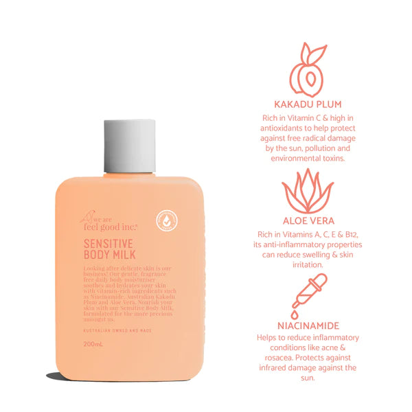 Feel Good Inc Sensitive Body Milk 200ml