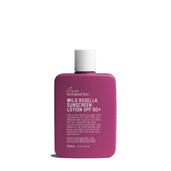 Feel Good Inc Wild Rosella Sunscreen SPF 50+ 200ml