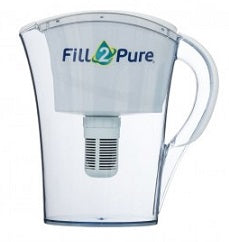 Fill2Pure Mini pH ALKALINE Water Filter Jug (750mls)