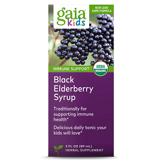 GaiaKids® Black Elderberry Syrup 89ml