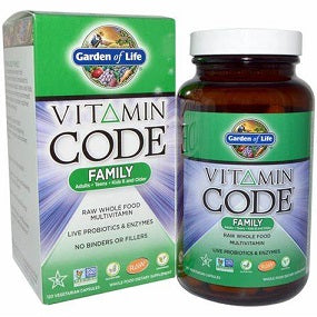 Garden of Life Vitamin Code Family Multivitamin 120 Capsules