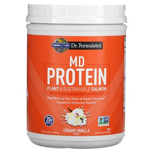 Garden of Life Dr. Formulated MD Protein Plant & Sustainable Salmon Creamy Vanilla