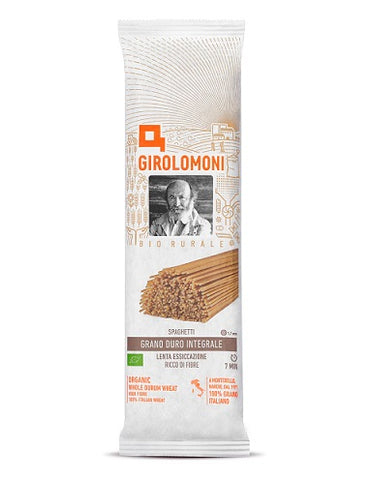 Girolomoni Grano Duro Spaghetti Whole Wheat 500gm