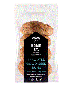 Home St. Sprouted Good Seed Buns 4pk