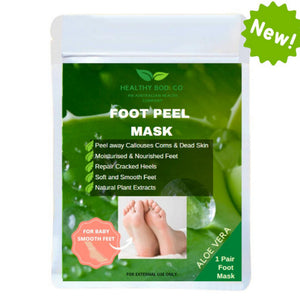Healthy Bod Natural Foot Peel with Aloe Vera