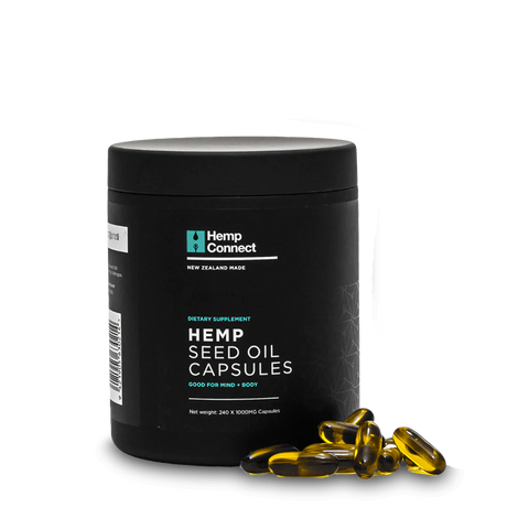 Hemp Connect Hemp Seed Oil Capsules