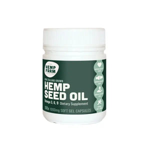 Hemp Farm Hemp Seed Oil in Capsules (1000mg x 100)