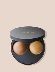 INIKA Organic Baked Contour Duo Almond