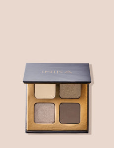 INIKA Organic Quad Eyeshadow Palette Wind