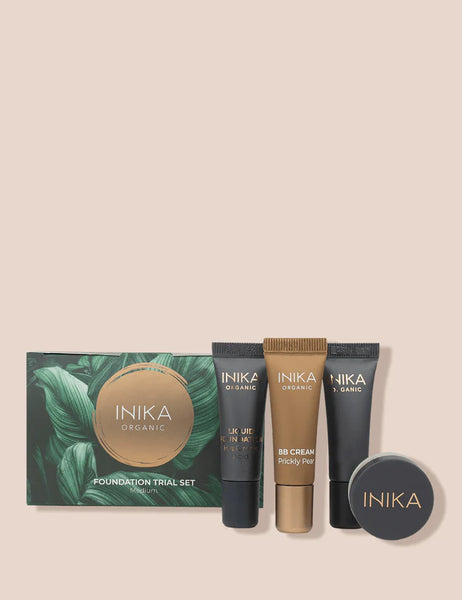 INIKA Organic Foundation Trial Set Medium