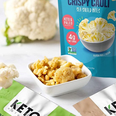 Keto Naturals Keto Crispy Cauli Bites Garlic & Herbs 27g