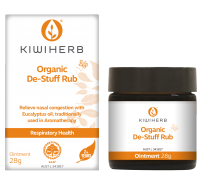 Kiwiherb Organic De-Stuff Rub 28gm