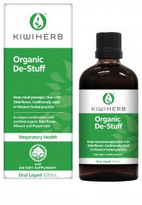 Kiwiherb Organic De-Stuff 50ml